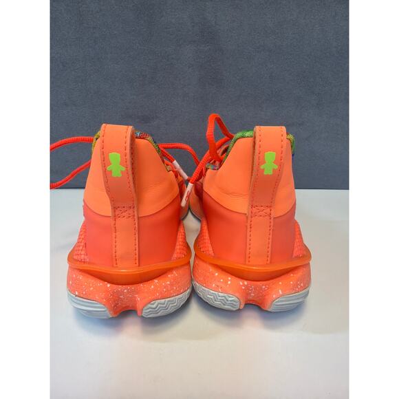 Under Armour Curry Shoes Sour Patch Peach Size 6.5Y Basketball Sweet Sour - Picture 4 of 8